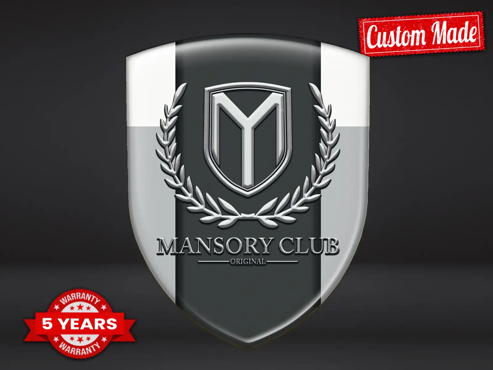 Mansory Wasserfester Sticker Hochwertig Premium Professionell